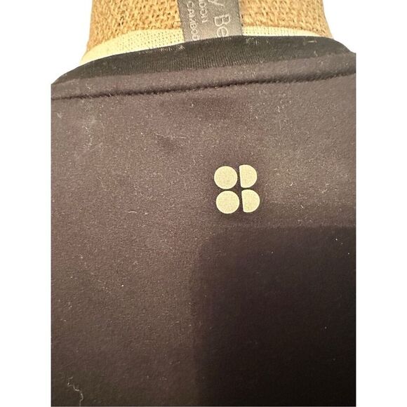 Sweaty Betty women’s muscle tank top black - thin semi sheer -sz Xs - Picture 2 of 7